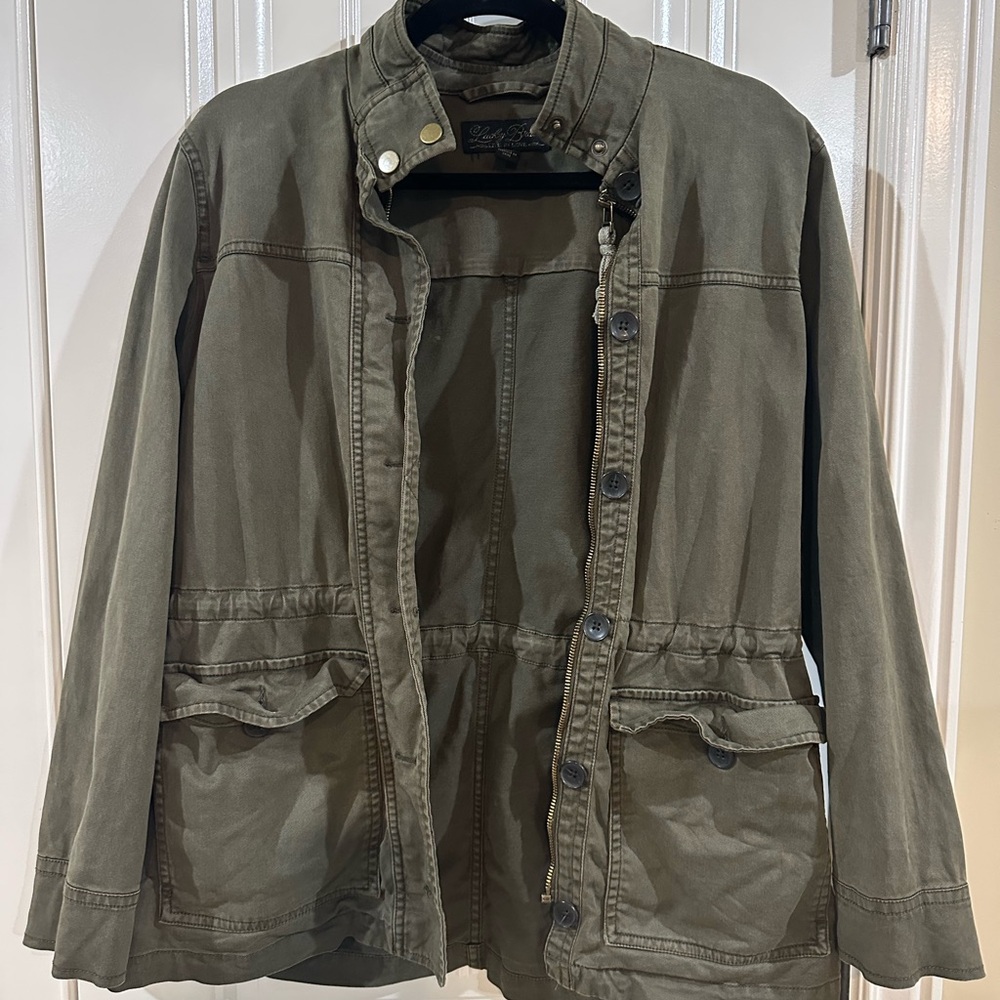 Lucky Brand green jacket